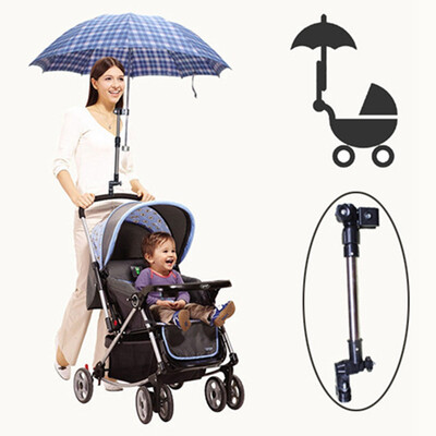 

Universal Rain-Proof Baby Buggy Pram Stroller Chair Umbrella Bar Holder Handle