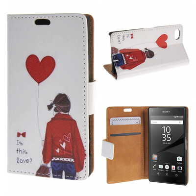 

MOONCASE Sony Xperia Z5 Compact ( Z5 Mini ) ЧЕХОЛ ДЛЯ Flip Leather Foldable Stand Feature [Pattern series] /a07