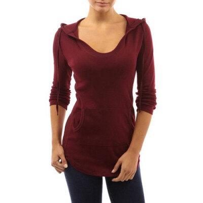 

CT&HF Women Casual Cotton T-Shirt Pullover Hoodie
