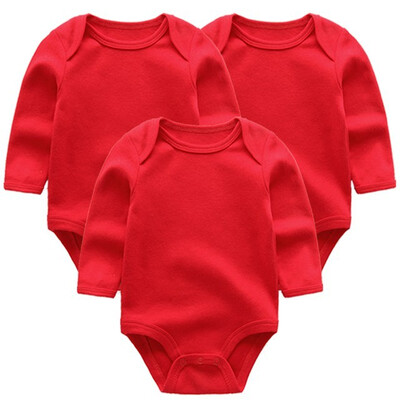 

3PCSLot Print 0-12M Cotton Baby Boy Clothes Clothing Sets Babywear Long Sleeve Baby Clothes Bodysuit Baby Girl Clothes Bebe