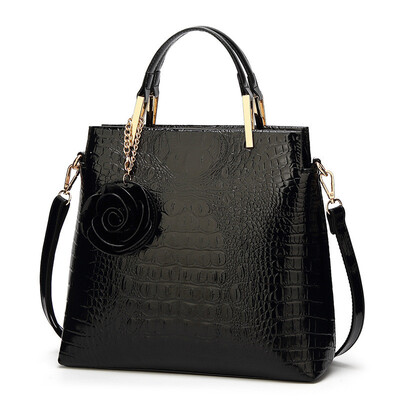 

CAROLING ANGEL Women Handbag Alligator Patten Luxury Handbags Women Bags Designer Woman Messenger Bag Big Tote Sac Bolsos Mujer