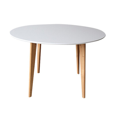 

2018 new products best quality soild wooden round dining table