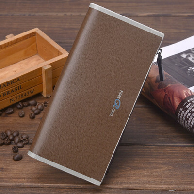 

Fashion men wallet long wallet multi card wallet handbag male business zipper multi-function mobile phone pack tide