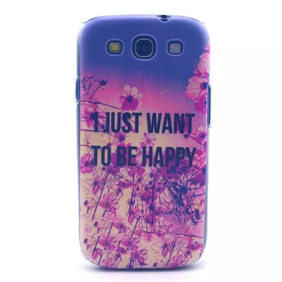 

MITI cute comics Design hard transparent clear Skin Cover Case for samsung galaxy s3