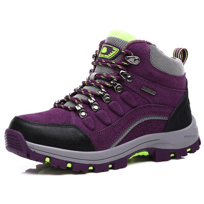 

unisex sneakers winter hot sale hihg top running shoes for man woman Plush Keep warm outdoors lace-up walking jogging footwear