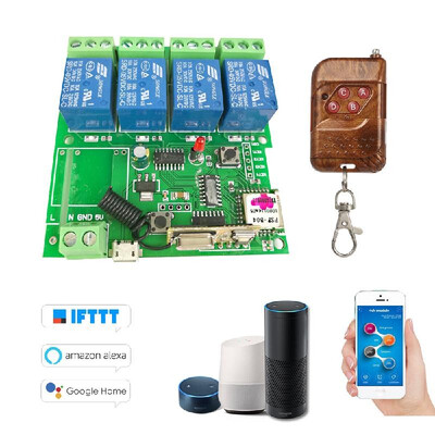 

Sonoff 433Mhz Smart Remote Control Wireless Switch Universal Module Wifi Switch