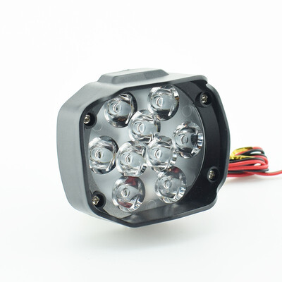 

1pcs Motorcycle LED Headlight 12V 15w 6500k 9led Fog lamp Motorbike Spot Head Lights DRL auxiliary work light Spotlight Headlamp
