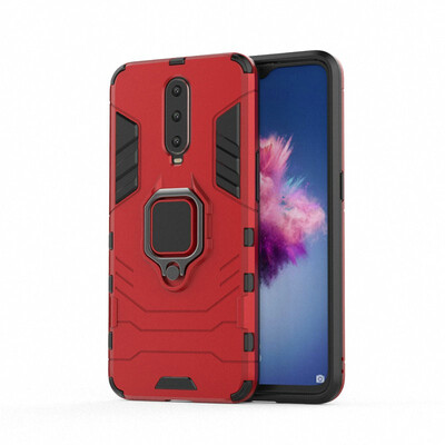 

for Oppo R17 Pro WIERSS Ring Case Car Holder Phone Case for Oppo R17 Pro for Oppo R17 Armor Case Cover Fundas Capa Coque Etui