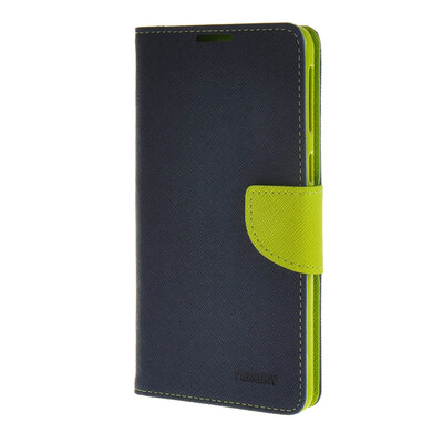 

MOONCASE Splice Color Leather Wallet Flip Card Slot Bracket Back чехол для HTC Desire 826 Blue