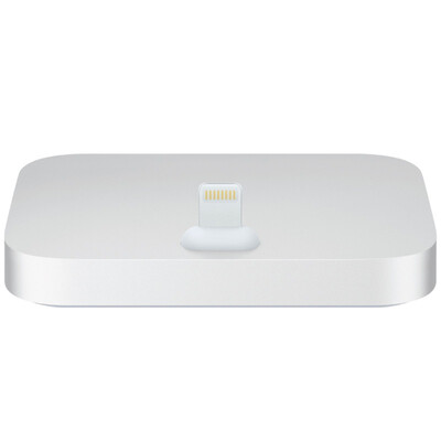

APPLE оригинальный док iPhone Lightning - серебро