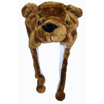 

MyMei Kid Cartoon Animal Hat Plush Beanie Fleece Winter Warm FLUFFY HOODED Cap Earmuff