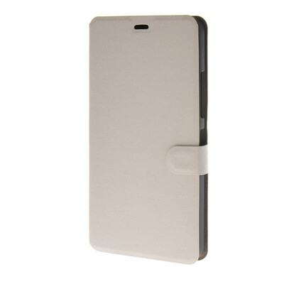

MOONCASE Ultra thin matte surface Leather Wallet Flip Holster Pouch Stand Back Case Cover for Microsoft Lumia 640  White