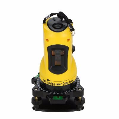 

Household 2 Lines Cross Laser Level 360 Rotary Cross Line Leveling Can Be Used with Outdoor Receiver Vertical & Horizontal