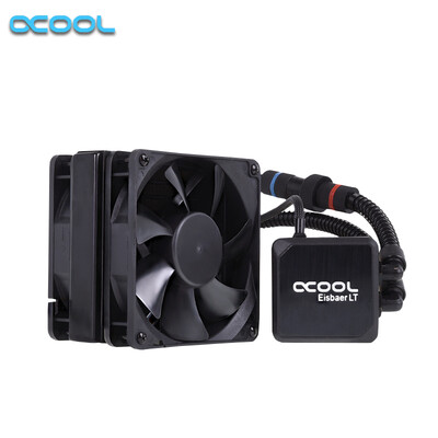 

Alpha Cool ALPHACOOL LT120 Polar Bear Desktop Computer CPU Integrated Water Cooling Radiator Fan Mute Lightweight Edition