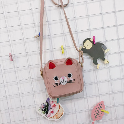 

NovelTeez Backpack female Korean childrens bag 2018 early spring new cute cat trend small backpack fashion parent-child bag