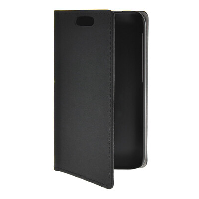 

MOONCASE тонкий кожаный бумажник флип сторона держателя карты Чехол с Kickstand чехол для HTC Desire 310 Черный