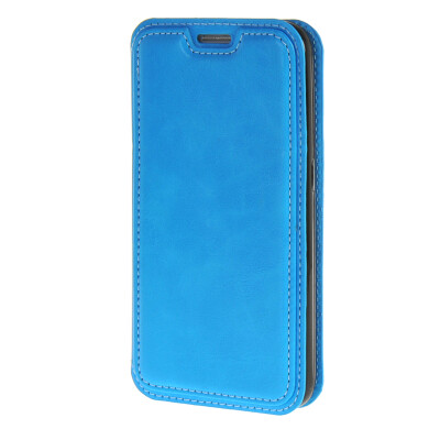 

MOONCASE Premium PU Flip Leather Wallet Card Pouch Back чехол для Cover Samsung Galaxy S6 синий