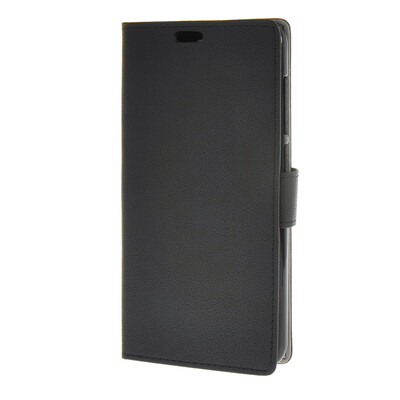 

MOONCASE чехол for ZTE Blade S6 Plus S6+ Кожаный бумажник флип Чехол карты с Kickstand Дело Чехол черный