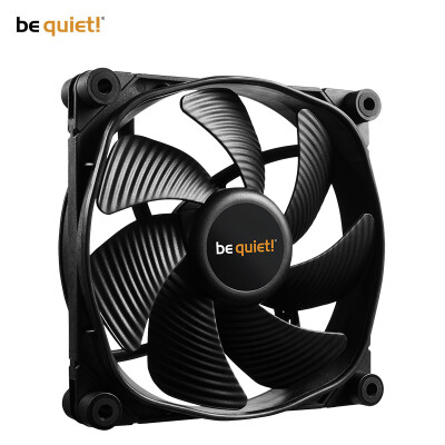 

German business must be cool be quiet SILENT WINGS 3 PWM 12cm fan 1450rpm optimized blade anti-vibration bracket FDB bearing 4pin PWM