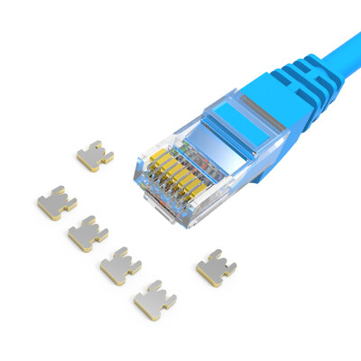 

An Di AD original six types of network cable normal version unshielded 24AWG pure copper flame retardant environmental protection network box CAT6 network cable blue 305 meters AD-S6305