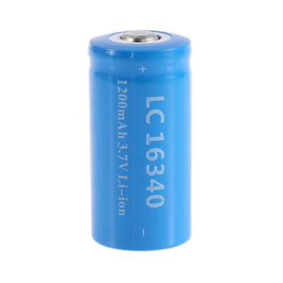 

Синий 3.7V 1200mAh 16340 Литий-ионная аккумуляторная батарея для фонарика, игрушки
