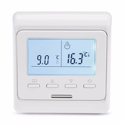 

M616 Heating Thermostat LCD with Backlight Programmable Weekly Underfloor Temperature Controller Keypad locking function