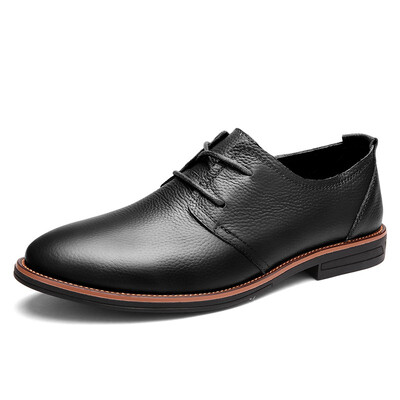 

Mens Shoes Breathable Light Shoes Fashion Casual Shoes For Men Leather Shoes Black Brown Size 38-44