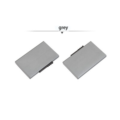 

New brand name box aluminum alloy credit card anti degaussing automatic pop up bank card clip metal clip