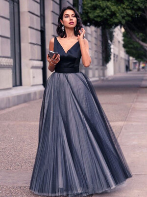 

Chiffon Long Evening Dresses Bridesmaid Ruched Formal Women Evening Dresse