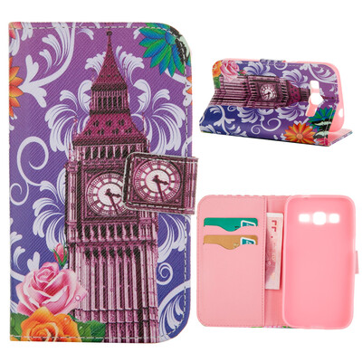 

MOONCASE ЧЕХОЛ ДЛЯ Samsung Galaxy Core Prime G360 Flip Leather Foldable Stand Feature [Pattern series] /a17
