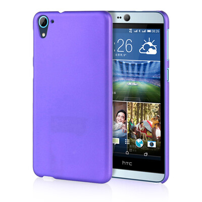 

MOONCASE Hard Rubberized Rubber Coating Devise Back Case Cover for HTC Desire 826 Pueple