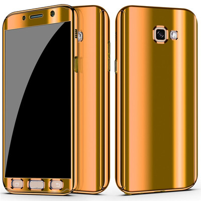 

GANGXUN®Samsung Galaxy J5 J7 A5 A7 2017 Pro 360 Degree Full Cover 3 in 1 Plating Phone Hard Protective Case