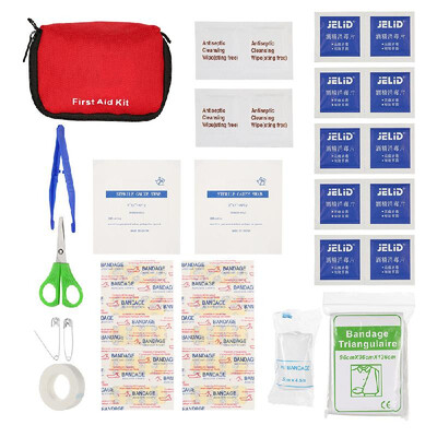 

35PCS Portable First Aid Kit Medical Survival Bag Mini Emergency Bag for Car Home Picnic Camping