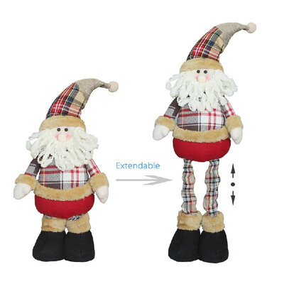 

Christmas Extendable Standing Doll Toy Xmas Party Decorations Ornaments Christmas Gift--Reindeer