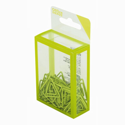 

Office Depot (OFFICEDEPOT) треугольная скрепка / клипы / файл клипа синий 50 22,6 * 20.6mm / картридж DBC114-B