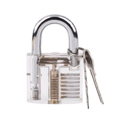 

Pick Cutaway Visable Padlock Lock For Locksmith Practice Training Skill Set