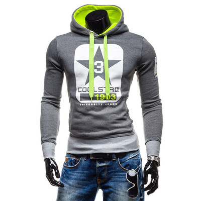 

Zogaa New Men's Hoodie Fashion Slim Casual