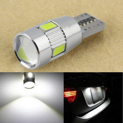 

1 ШТ. Новый парковка HID Белый T10 W5W 5630 6-SMD CANBUS Авто Светодиодные Лампы Лампы 194 192 158