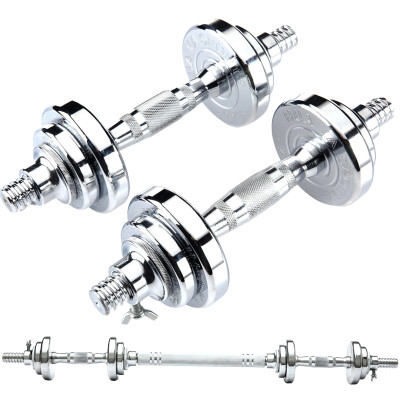 

HUAYA Steel dumbbells 20kg Removable adjustment combination Man sports fitness equipment