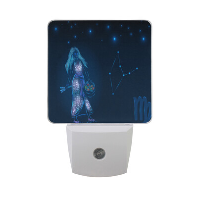 

ALAZA Gemini LED Night Light With Smart Dusk To Dawn SensorConstellation Plug In Night Light