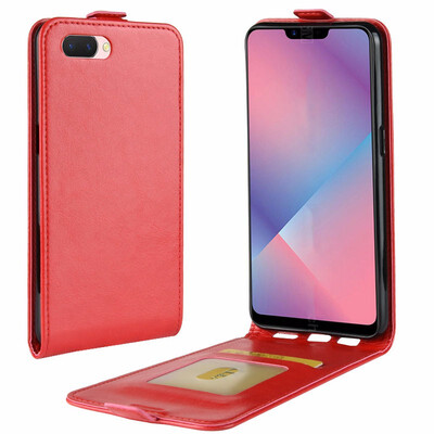 

for Oppo A3s WIERSS Flip Leather Case for Oppo A3s for Oppo A5 Retro Wallet Case Leather Cover Cases Fundas Capa Coque Etui