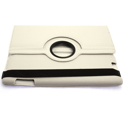 

360 DEGREE ROTATING STAND LEATHER CASE FOR IPAD 2 3 SLEEP WAKE