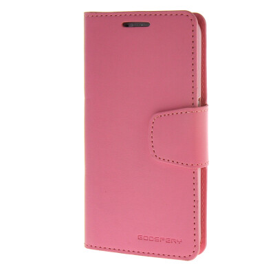 

MOONCASE Case for Samsung Galaxy Note 5 PU Leather Flip Wallet Card Slot Stand Back Cover Pink