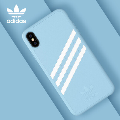 

Adidas new Apple iPhone Xs Max 65-inch mobile phone case protective sleeve fashion clover classic series anti-fall all-inclusive PU green