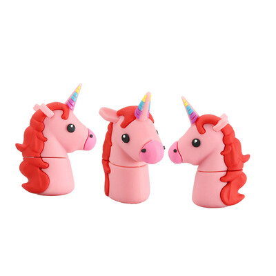 

4GB 8GB 16GB 32GB 64GB 128G Unicorn Model USB Flash Drive Memory Stick Pen Drive USB Drive Flash Disk USB Stick U Disk Thumb Drive