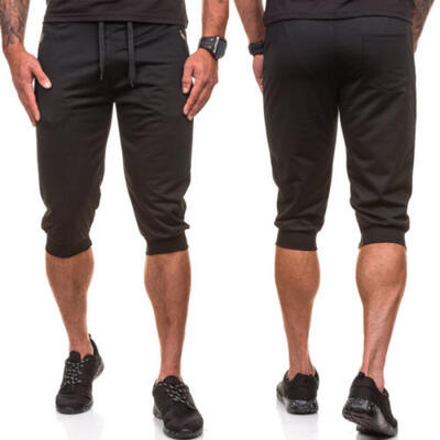 

New Mens Casual Shorts Sport Joggers Gym Slacks Sweat Pants Trousers 34 Summer
