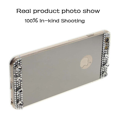 

Bling Soft Silicone Mirror Electroplate Phone Case Cover for iPhone 6/6S 5.5