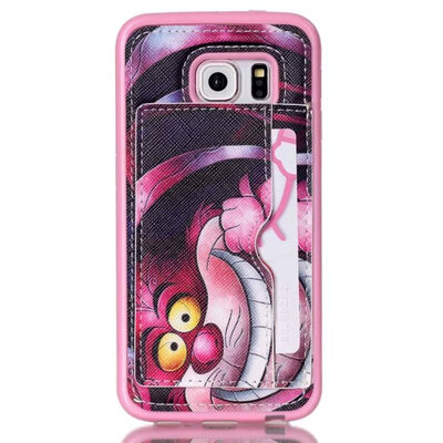 

в случае Samsung S6 края мити красочные картины роскошь пу кожаные обложки для Samsung S6 край