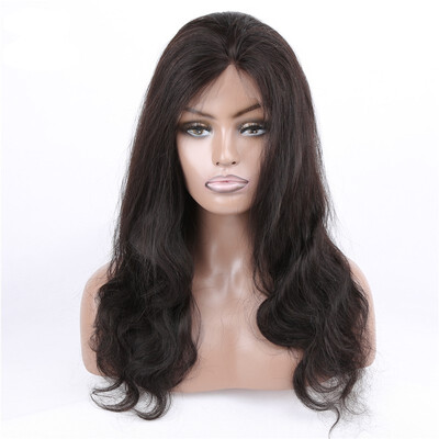 

Amazing Star Malaysian Virgin Hair Body Wave Full Lace Wig Virgin Human Hair Wig with Baby Hair Natural Color 150 Density