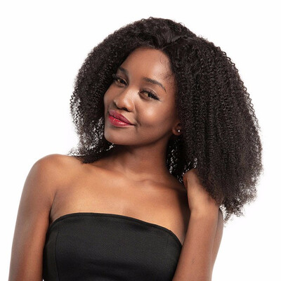 

130 Density Full Lace Wig With Baby Hair Afro Kinky Curly For Women Dolago